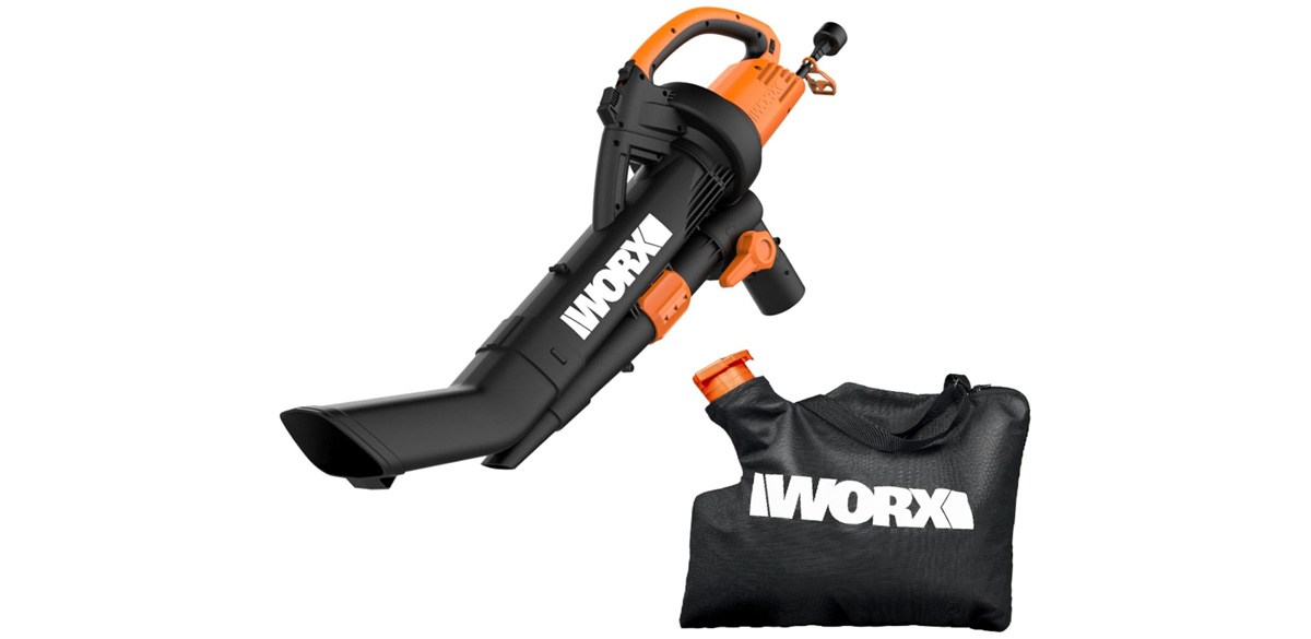 WORX 12-Amp Trivac 3-in-1 Electric Leaf Blower