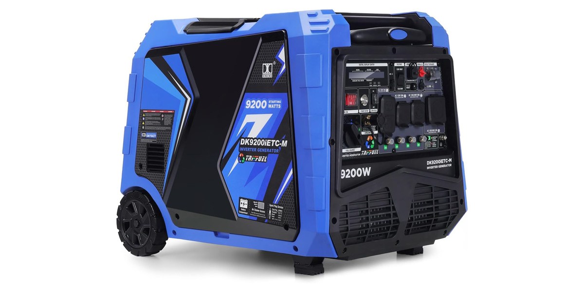 DD Dinking DK 9200-Watt Tri-fuel Generator