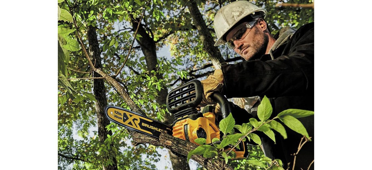 DeWalt DCCS620B 20V MAX XR Compact 12-Inch Cordless Chainsaw