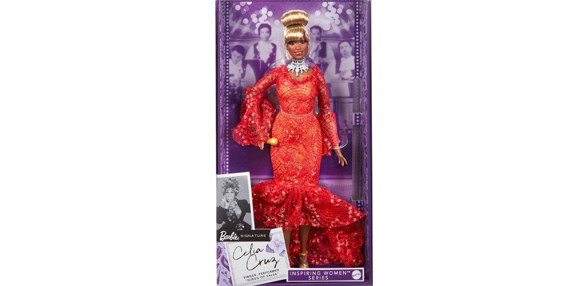 Barbie Inspiring Women Doll, Celia Cruz