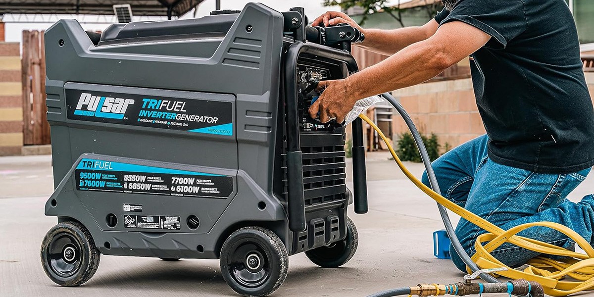 Pulsar 9500-Watt Tri-fuel Portable Inverter Generator