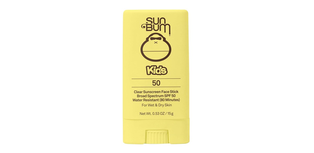 Sun Bum Kids SPF 50 Clear Face Stick Sunscreen