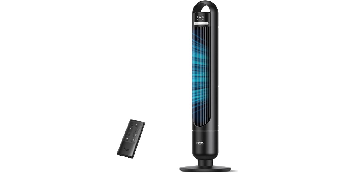 DREO  90° Oscillating Standing Fan