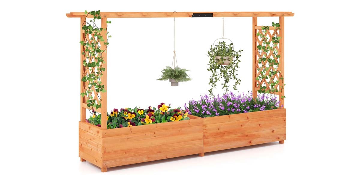 Costway 1 PCS Raised Garden Bed