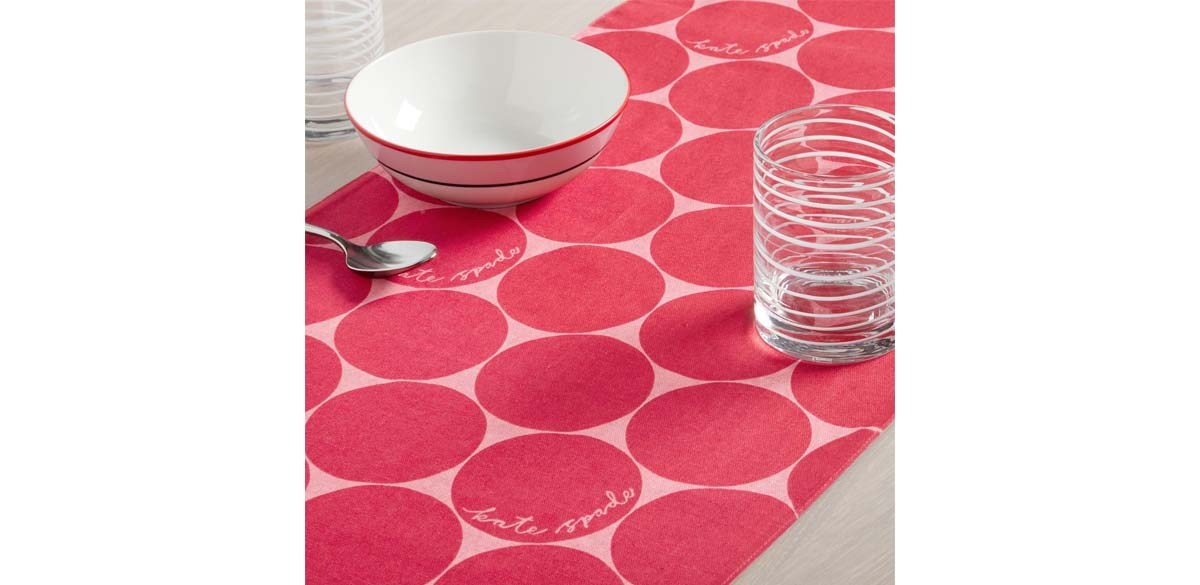 Kate Spade New York in The Loop &amp; Joy Dot Reversible Table Runner