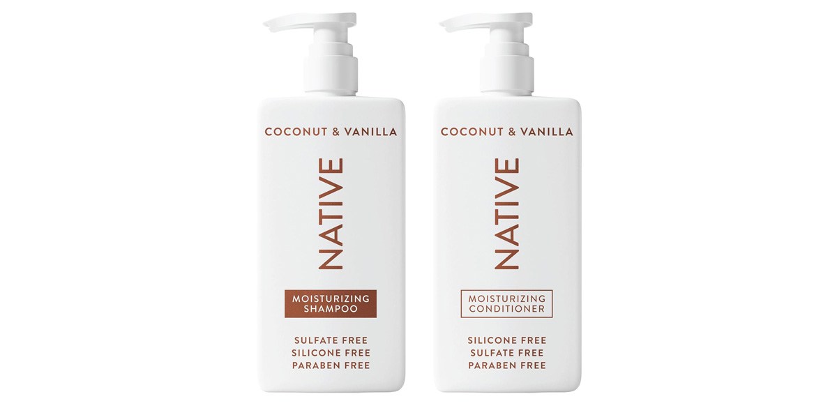Native Coconut &amp; Vanilla Shampoo and Conditioner