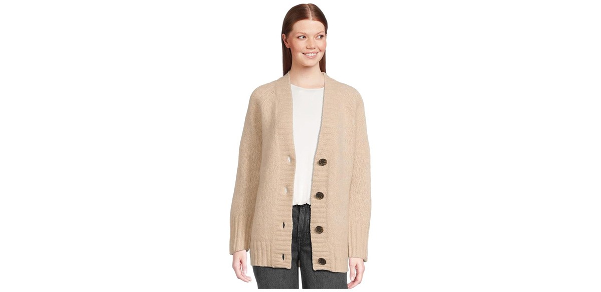 Madewell Women's Fluffy Wool Baker Cardigan
