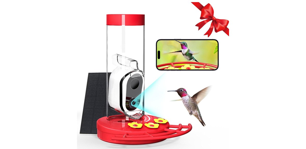TT Nature Hummingbird Feeder with Camera
