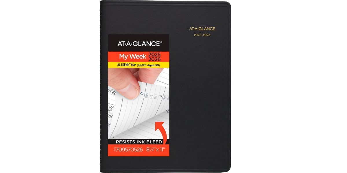 At-a-Glance 2026 Weekly Planner