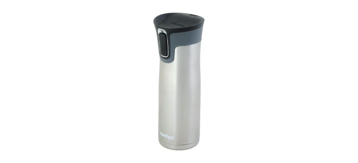 Contigo Stainless Steel Vacuum-Insulated Travel Mug on white background