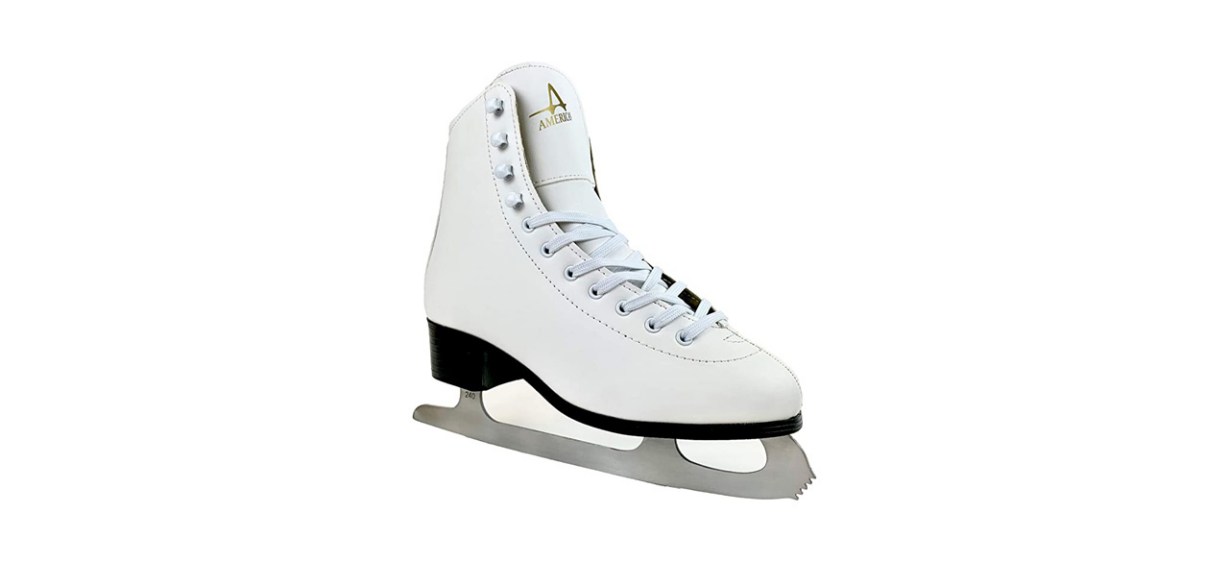 Best American Athletic Shoe Women's Tricot Lined Ice Skates