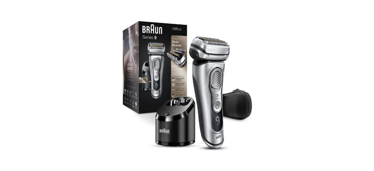 Best Braun Series 9 Electric Razor for Men with Precision Beard Trimmer