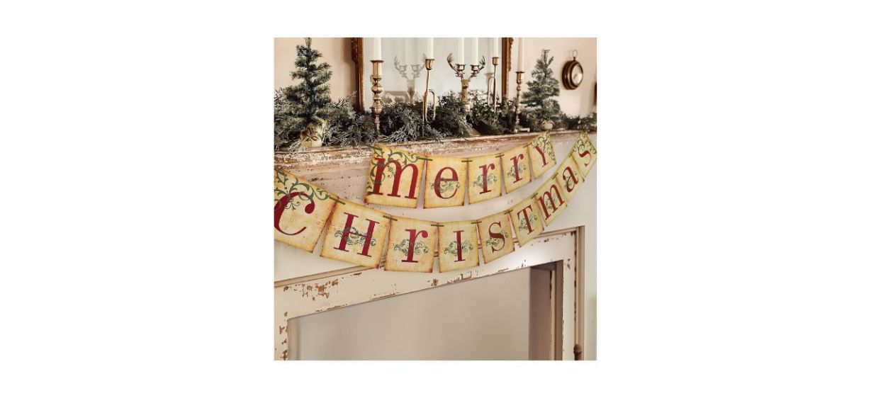 Merry Christmas banner