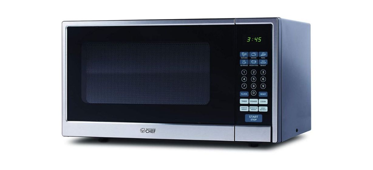 Best Commercial Chef CHCM11100SSB Countertop Microwave