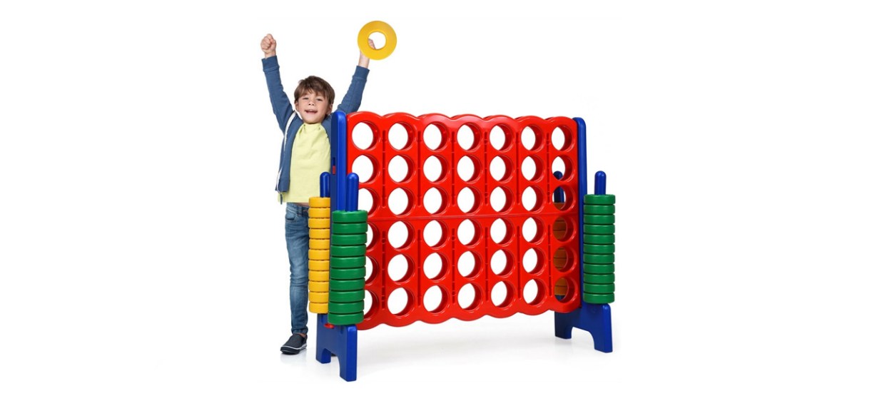 Costway Jumbo 4-to-Score Giant Game Set