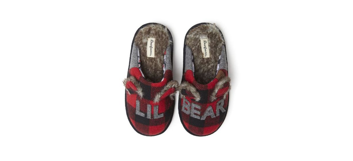 Best Dearfoams Child Lil Baby Bear Slipper
