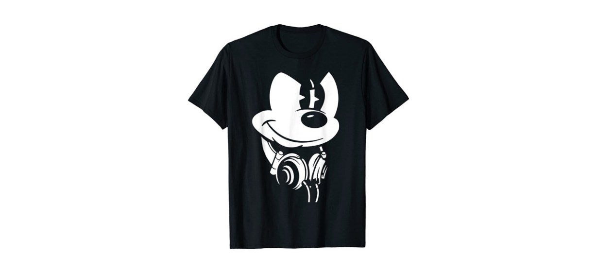 Best Disney Mickey With Headphones T-shirt