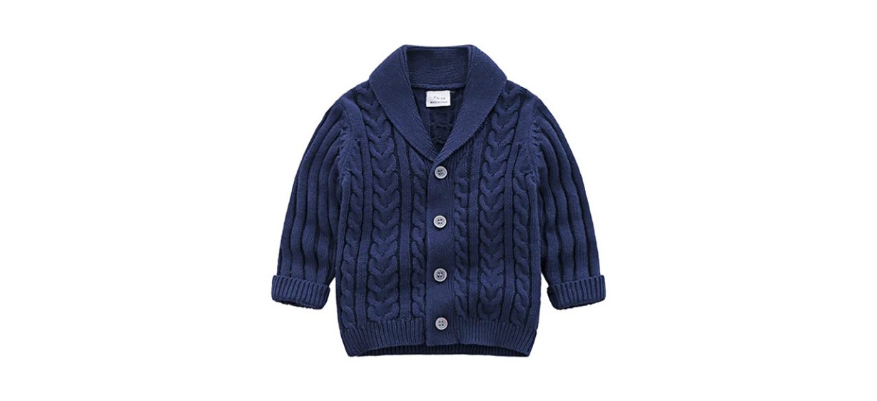 Best Feidoog Baby Boys Cardigan V-Neck Sweater