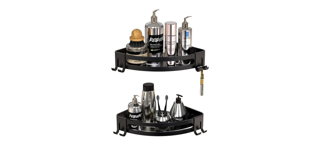 Best GeekDigg 2 Pack Corner Shower Caddy
