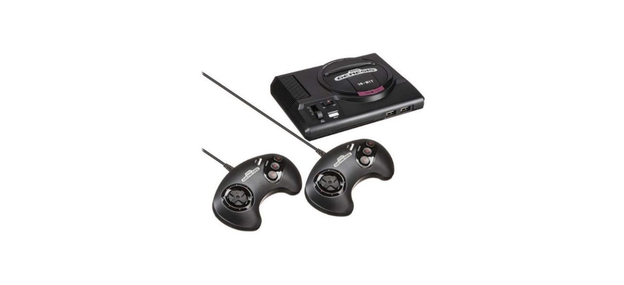 Sega Genesis Mini with 2 controllers