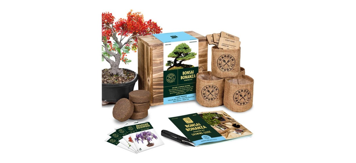 Garden Republic Bonsai Starter Kit Garden Republic Bonsai Starter Kit