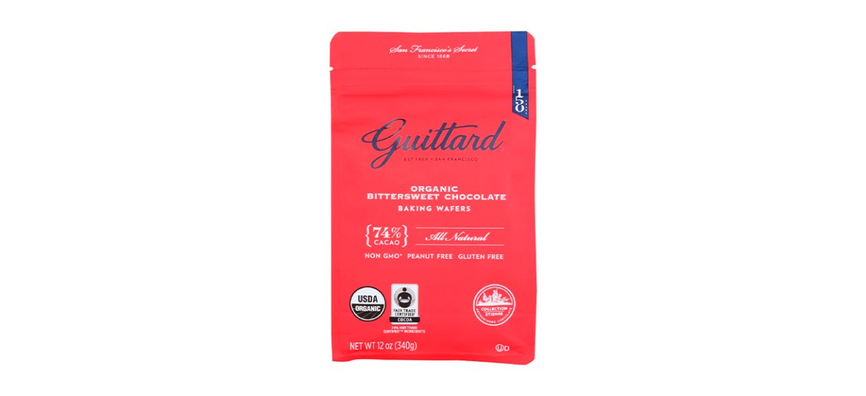 Best Guittard, Organic 74% Chocolate Baking Wafers
