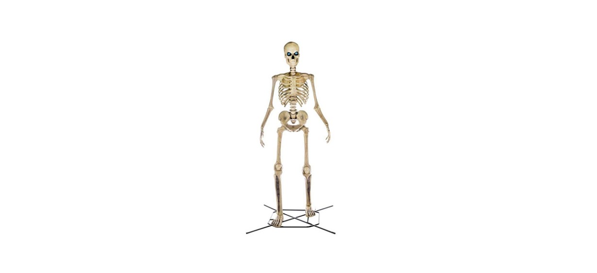 Best Home Accents Holiday 12 Foot Giant Skeleton With Moving Eyes