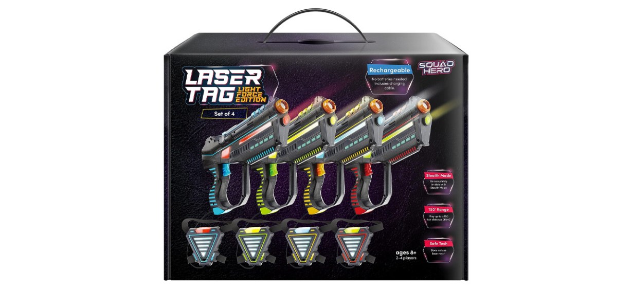 Squad Hero Light Force Edition Laser Tag Set