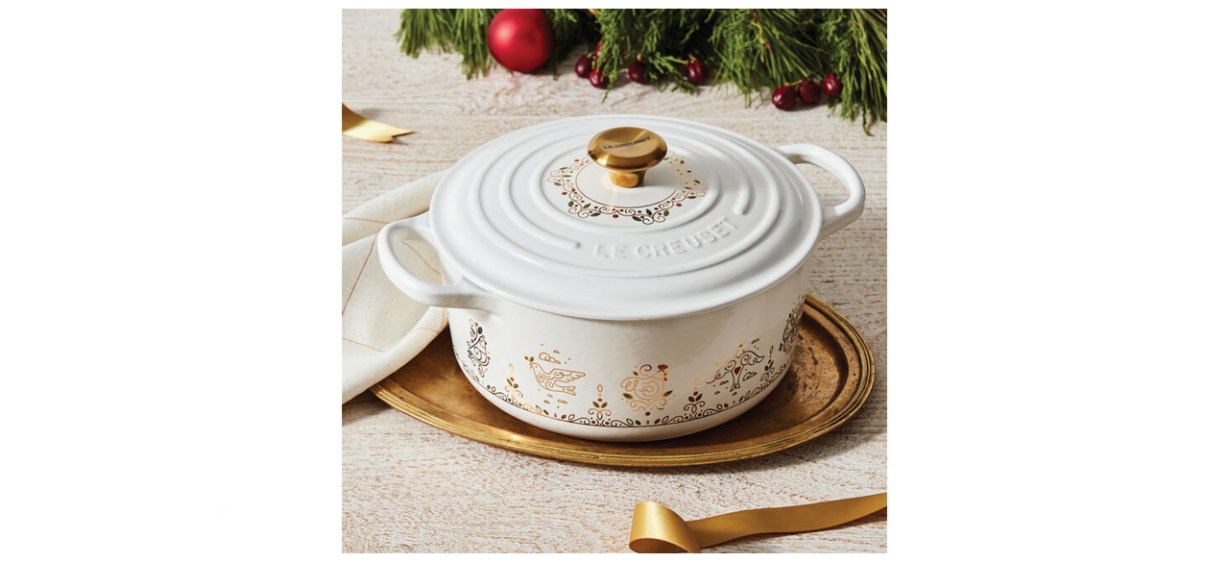 Le Creuset Noel Collection 12 Days of Christmas Round Dutch Oven
