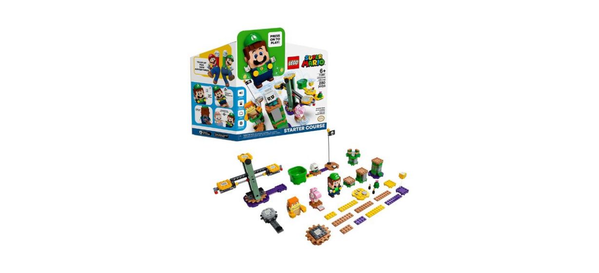 Best Lego Super Mario Adventures with Luigi Starter Course