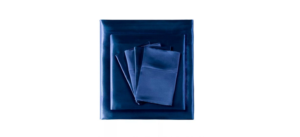 Best Madison Park Essentials 6-Piece Satin Sheet Set 