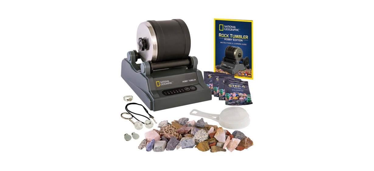 Best National Geographic Hobby Rock Tumbler Kit