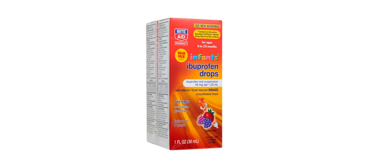 Best Rite Aid Infants' Dye-Free Ibuprofen Drops