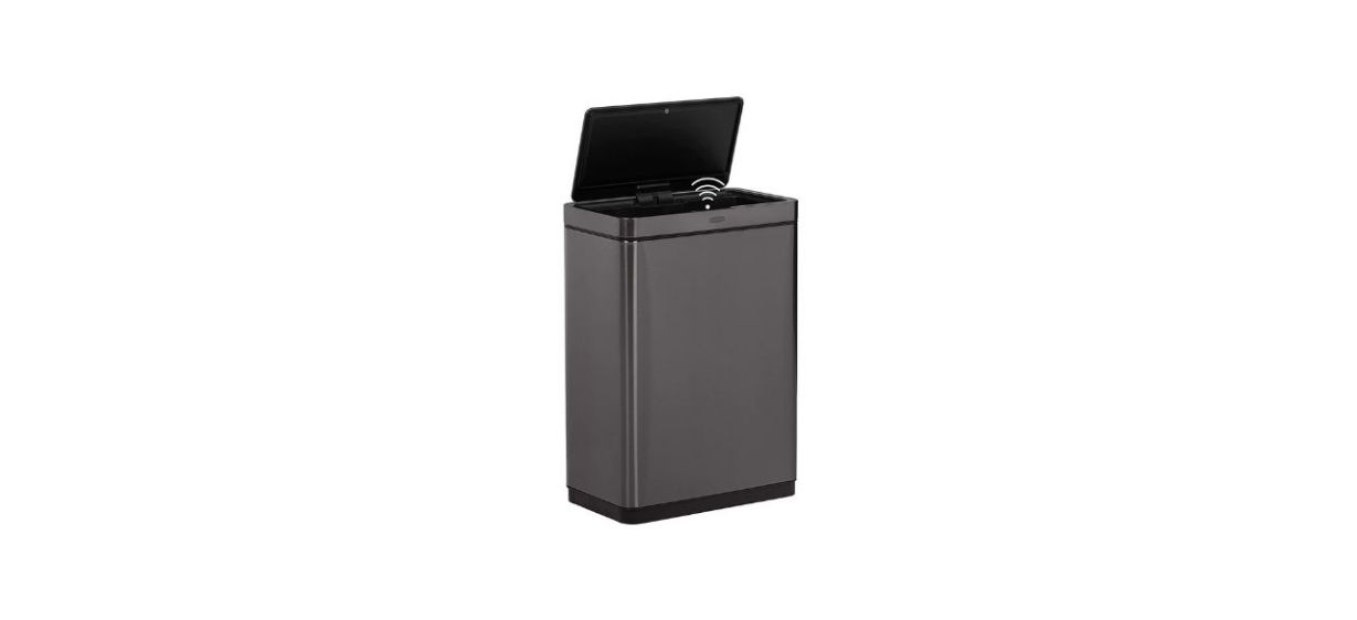 Best Rubbermaid Elite Stainless Steel Sensor Trash Can