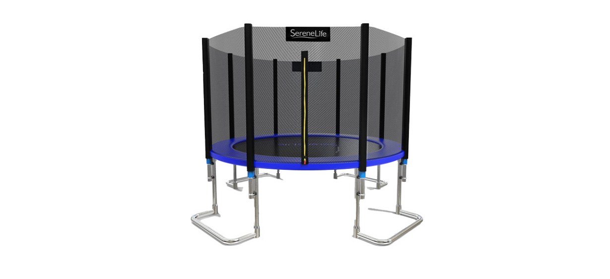 SereneLife Trampoline with Net Enclosure