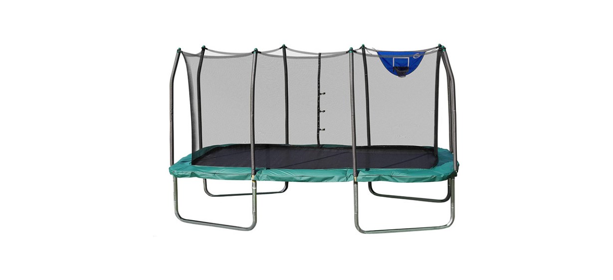 Skywalker Trampolines Rectangle Jump-N-Dunk Trampoline