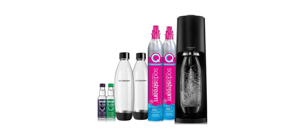Best SodaStream Terra Sparkling Water Maker Bundle