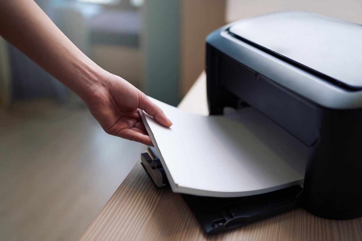 printing on sublimation paper