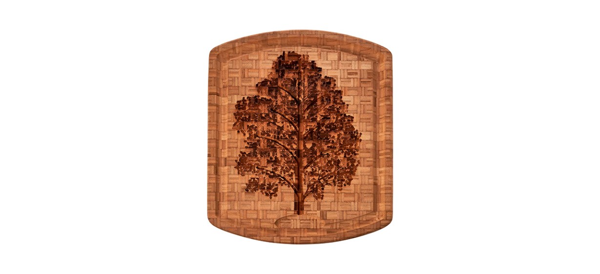 Best Totally Bamboo Family Tree Carving Board