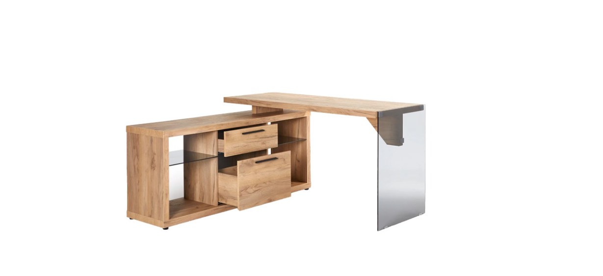 East Urban Home 55.9-Inch Office Desk