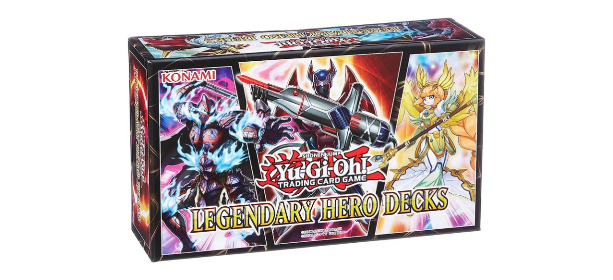 Yugioh Legendary Hero Decks Trading Card Game