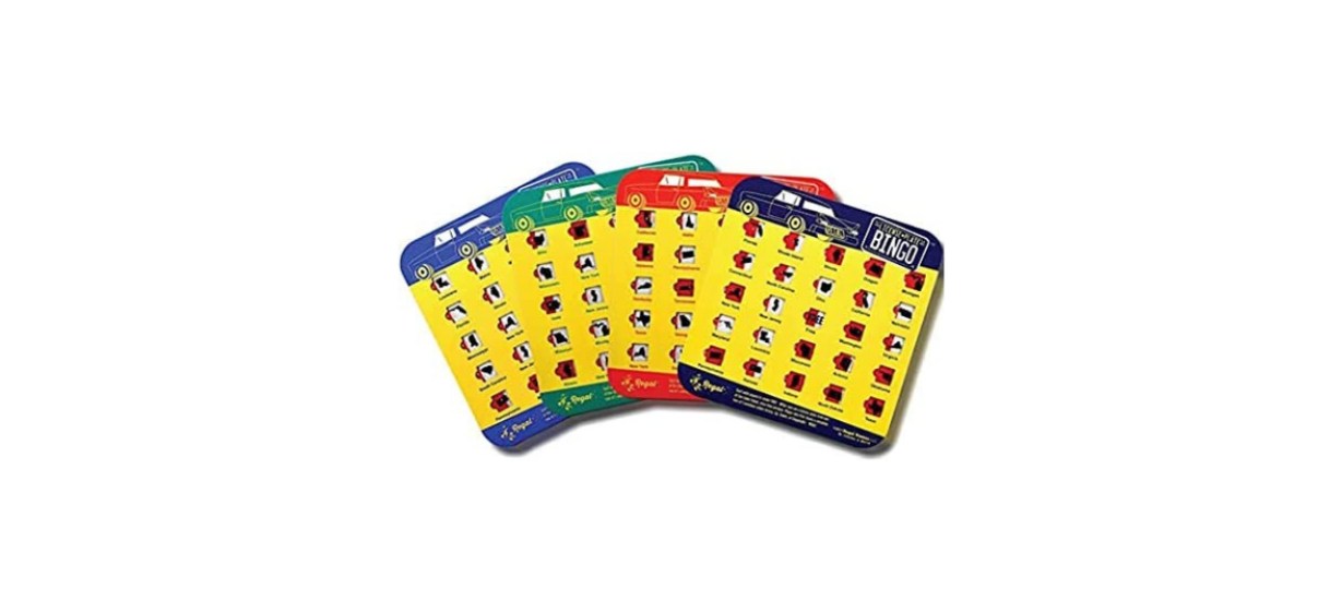 Regal Games Original License Plate Bingo Travel Set-Continuum Games