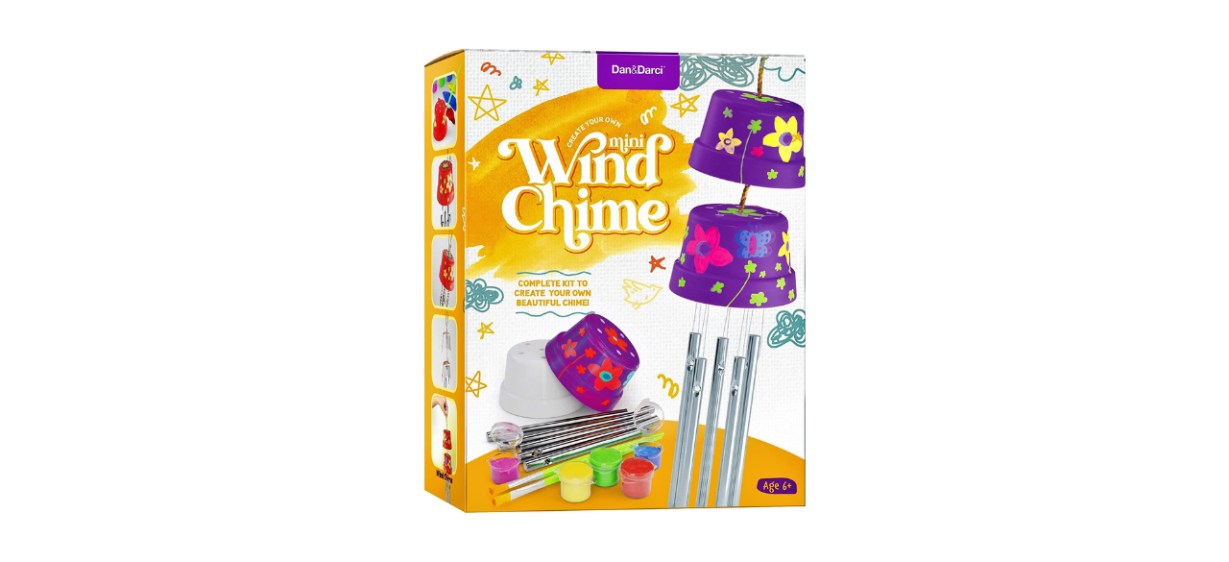 Create &amp; Paint a Mini Wind Chime Making Kit