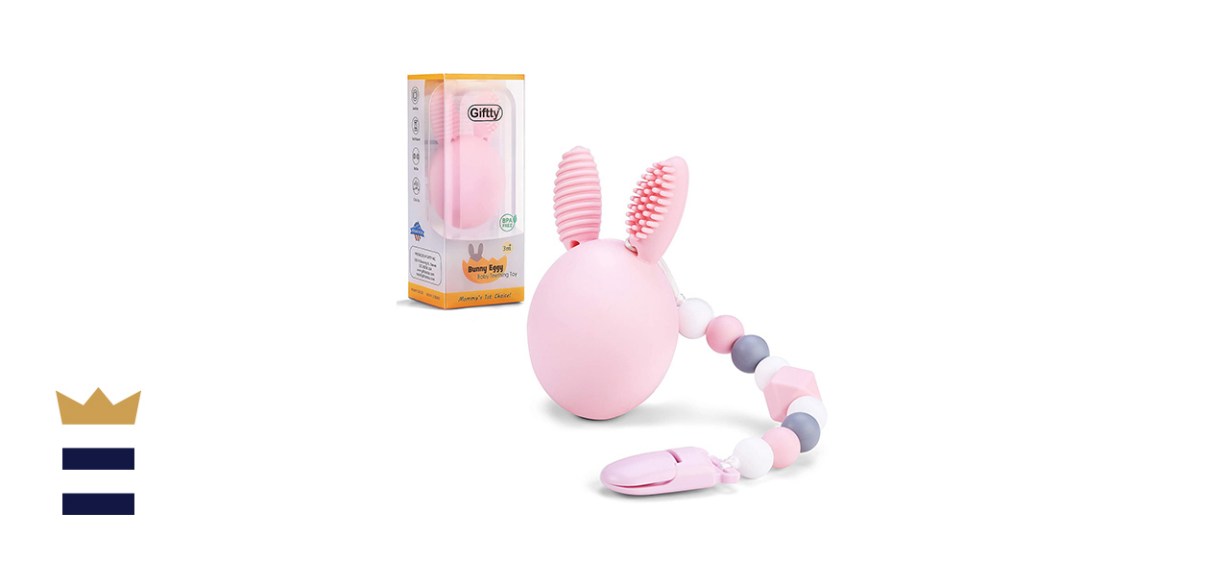 Bunny Eggy Teething Toy