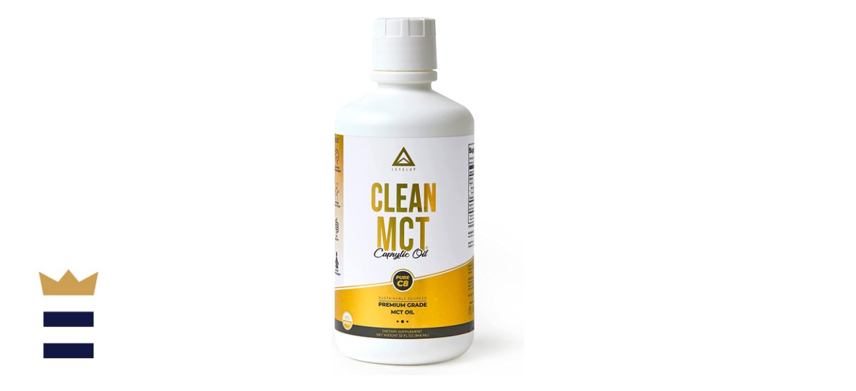 Clean MCT Oil: 100% Pure C8 Caprylic Acid Triglycerides 