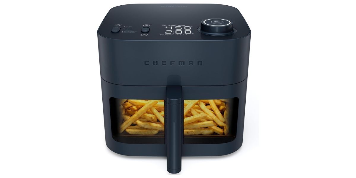 Chefman Crispinator Air Fryer 6-in-1 with 8 Qt capacity