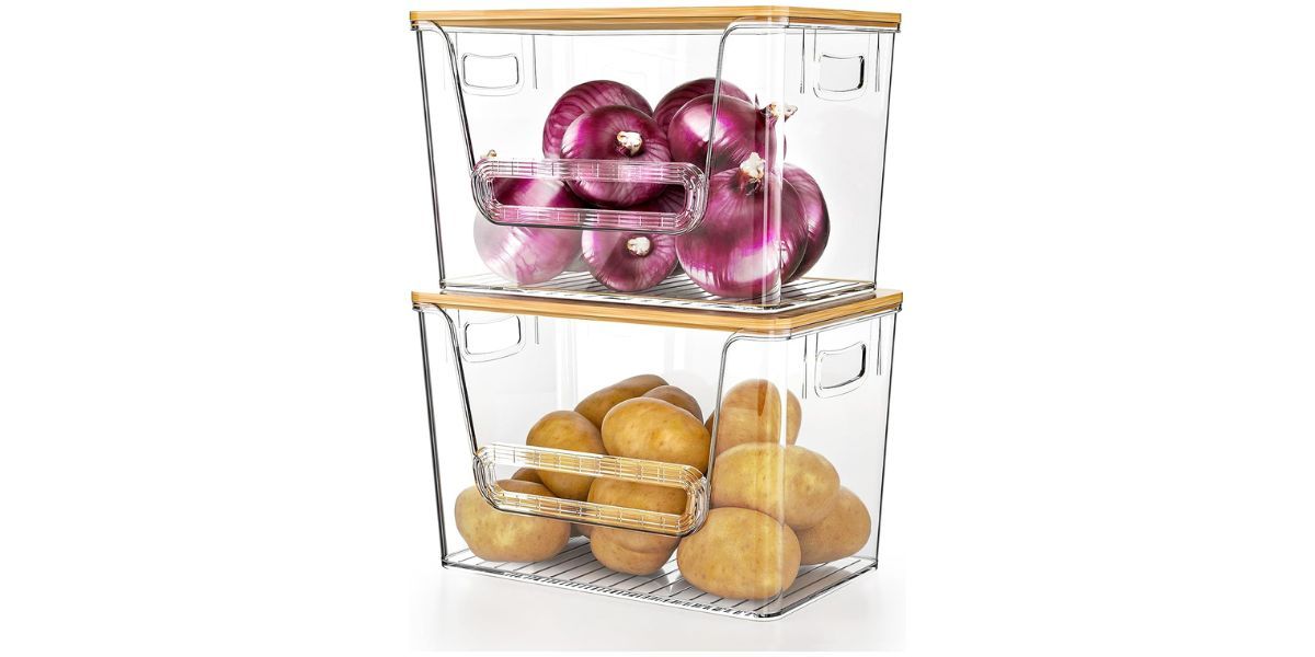 Delamu 2 Set Pantry Organizers and Storage