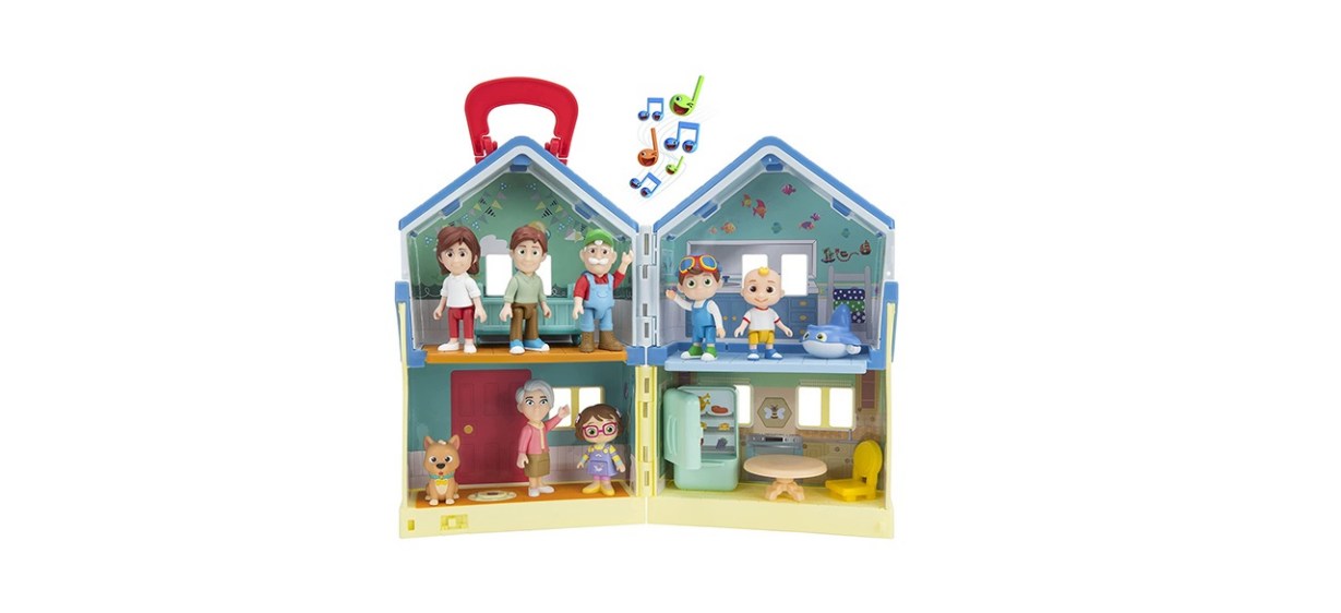 CoComelon Deluxe Family House Playset with Music and Sounds