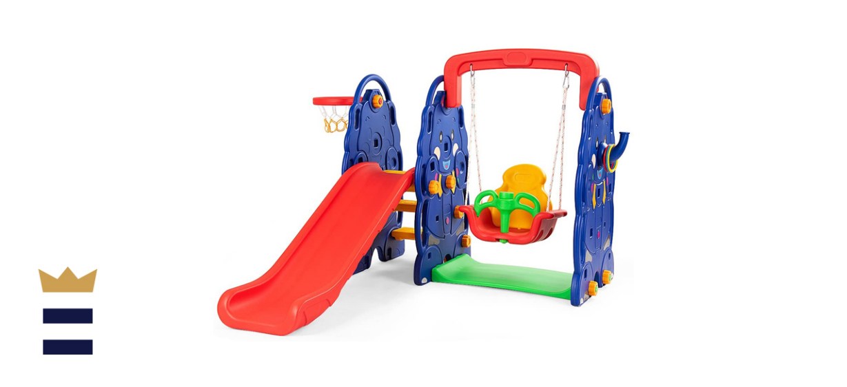 Costzon Toddler Climber and Swing Set