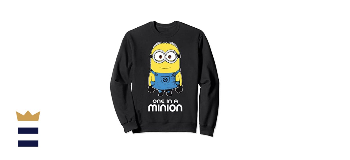 Despicable Me Minions One In A Minion Happy Portrait Sweatshirt